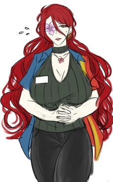 Coloured sketch sample 5