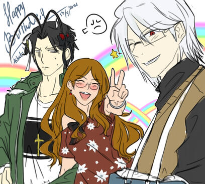 Coloured sketch sample 2