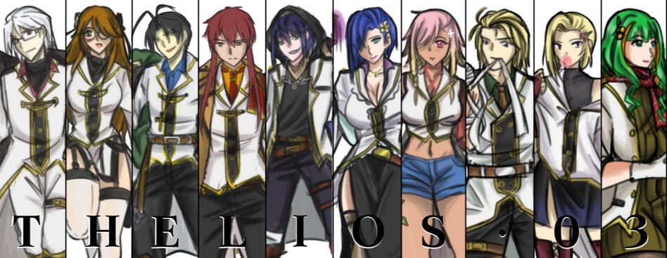 Coloured sketch sample 1